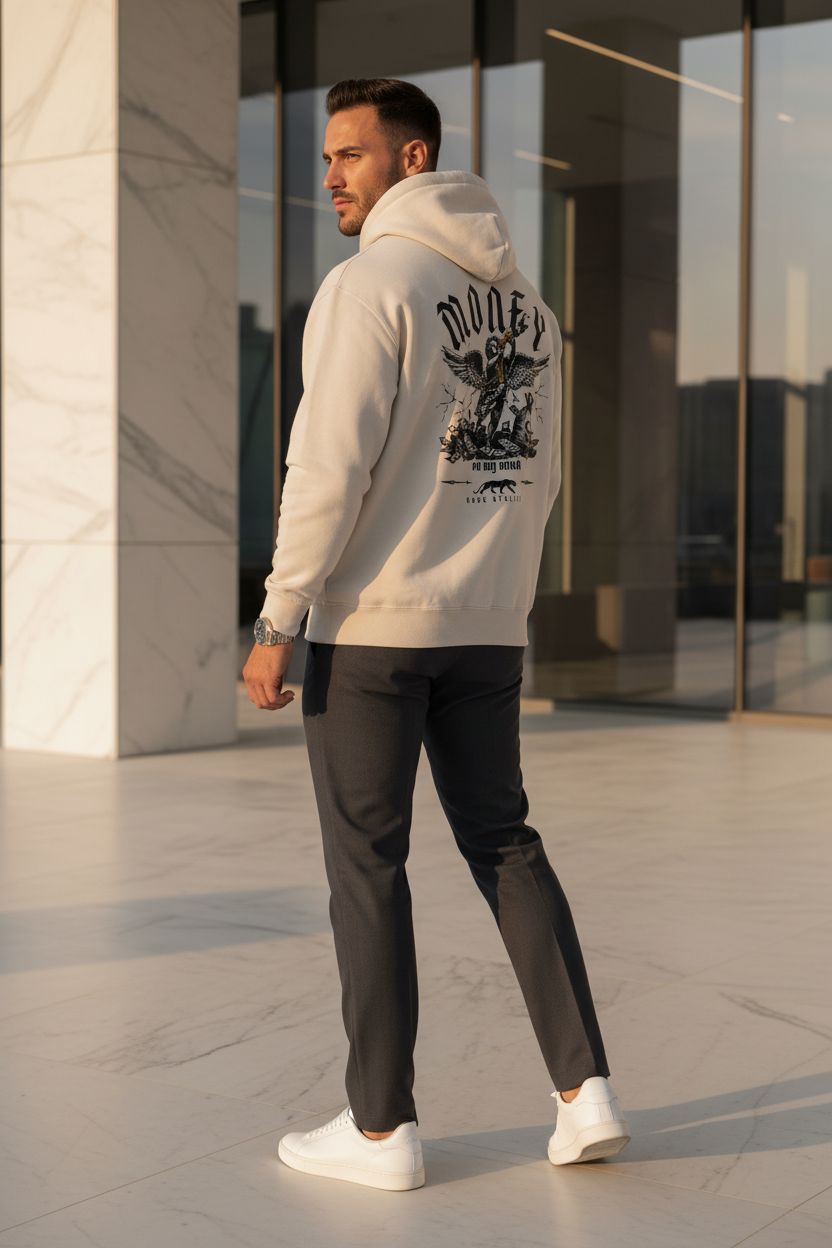 NOVÉ ATELIER — ANGEL OF GREED HOODIE