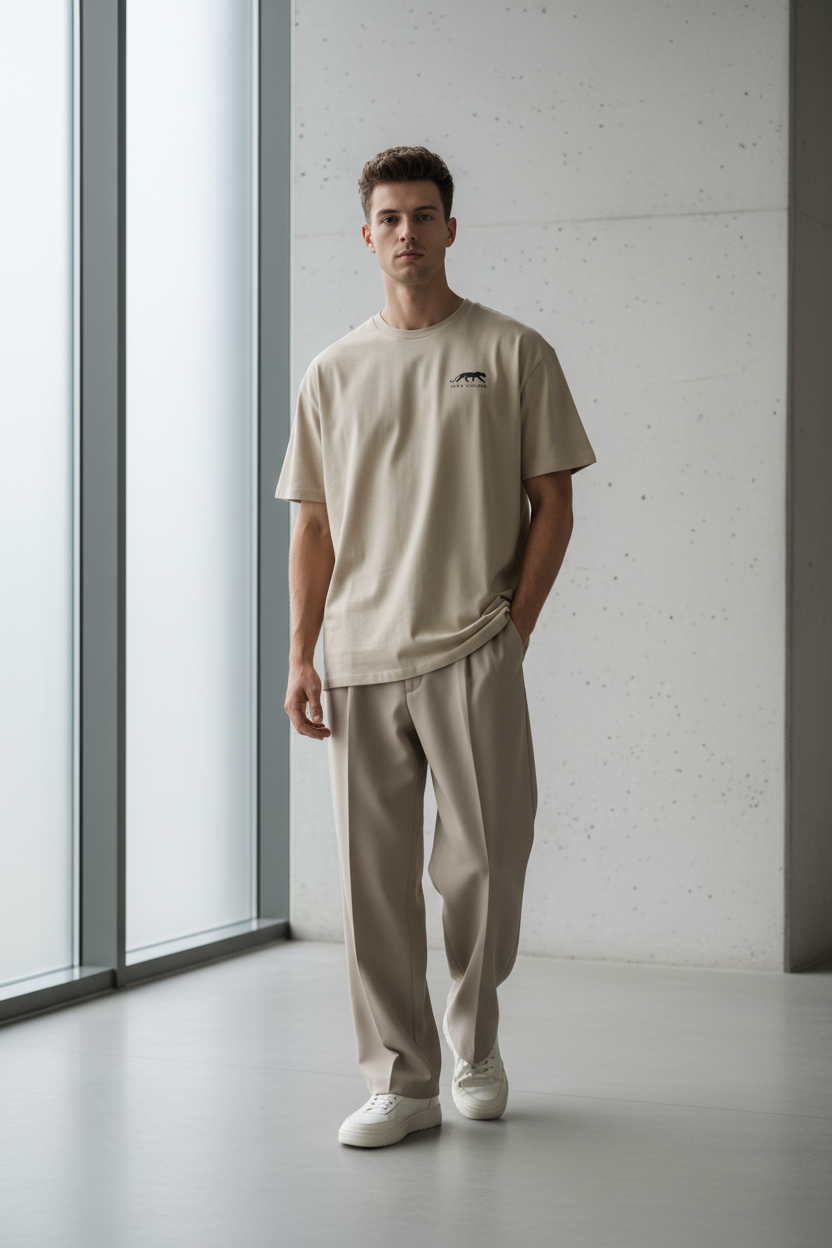 Nové Atelier – Built Different Oversized Tee
